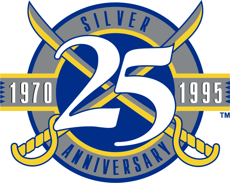 Buffalo Sabres 1995 Anniversary Logo iron on transfers for T-shirts